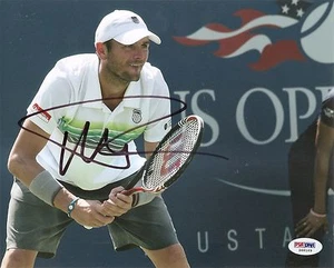 Mardy Fish Tennis Signed Auto 8x10 PHOTO PSA/DNA COA - Bild 1 von 2