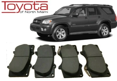 OEM Genuine Toyota 4Runner 2003-2021 Front Brake Pad Ceramic 04465-AZ200 — 第 1/2 张图片