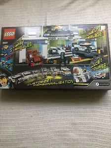 LEGO Racers 8681 Tuner Garage Police Car Hot Rod Truck Tiny Turbos Slammer New - Picture 1 of 10