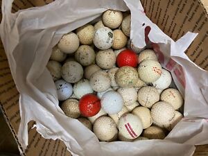 100 Used Golf Balls Driving Range Hit Away