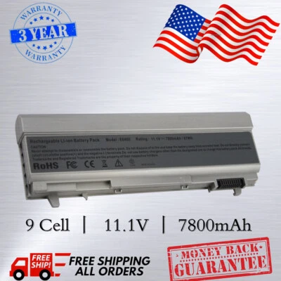 9Cell E6400 Battery for Dell Latitude E6410 E6500 E6510 PT434 MP303 4M529 W1193  - Image 1 of 4