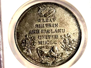 1800 Great Britain BHM-494 WM Ireland & Great Britain Union NGC RARE! - Picture 1 of 3