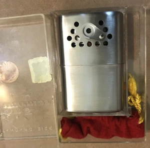 Vintage Jon-e Handwärmer im Originalkarton NEU mit Softcase + Papieren - Bild 1 von 2