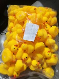 90 PCS  Rubber Ducks in Bulk Assorted Duckies for Ducking Cruise Ducks Small