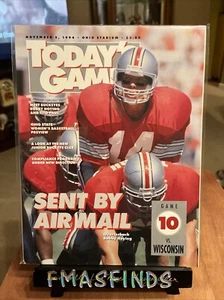 OSU 1994 OHIO STATE vs Wisconsin Nov 5 Football Program  - Picture 1 of 1