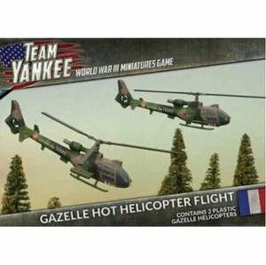 World War III: Team Yankee French Gazelle HOT Helicopter Flight New - Picture 1 of 1