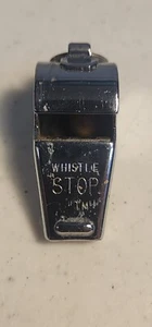 Vintage Whistle Stop Chrome Whistle - Picture 1 of 3