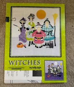 Four Witches Pattern by Amy Bradley Designs -- NEW Halloween - Picture 1 of 1