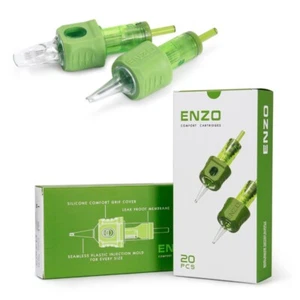 ENZO Tattoo Cartridge Needles Pen Machine Liner Shader Magnum Hollow Stipple - Picture 1 of 15