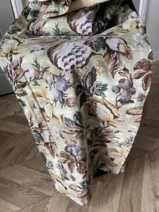 Coppia tende su misura Sanderson originali serigrafate tessuto foderato 170 cm x 122 cm - Foto 1 di 7