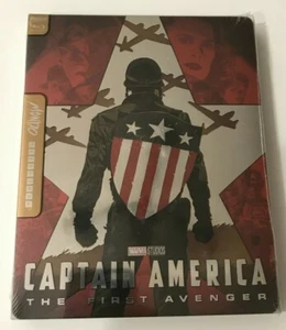 Captain America First Avenger 4K UHD/Blu-Ray Steelbook Mondo #43 Region Free - Picture 1 of 7