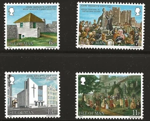 Isle of Man Scott #105-08, Singles 1977 Complete Set FVF MNH - Picture 1 of 1