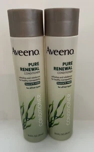 2 Aveeno Active Naturals Pure Renewal Conditioner Sulfate-Free 10.5 FL Oz - Picture 1 of 4