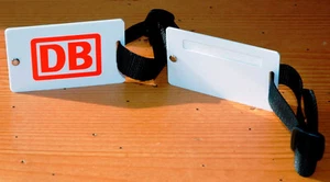 DB-Gepäckanhänger/Namenschild , ALTE, KLASSISCHE AUSFÜHRUNG - Bild 1 von 1