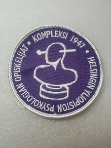 Parche Universitario Compleksi 1947 Helsingin Yliopiston Psicólogo Opiskelijat - Imagen 1 de 8