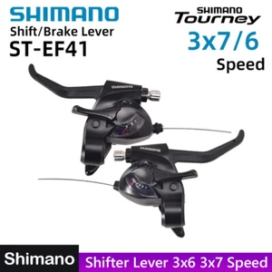 Shimano Tourney ST EF41 3x6 3x7 Speed Shifter Lever Left Right Trigger For MTB - Picture 1 of 7