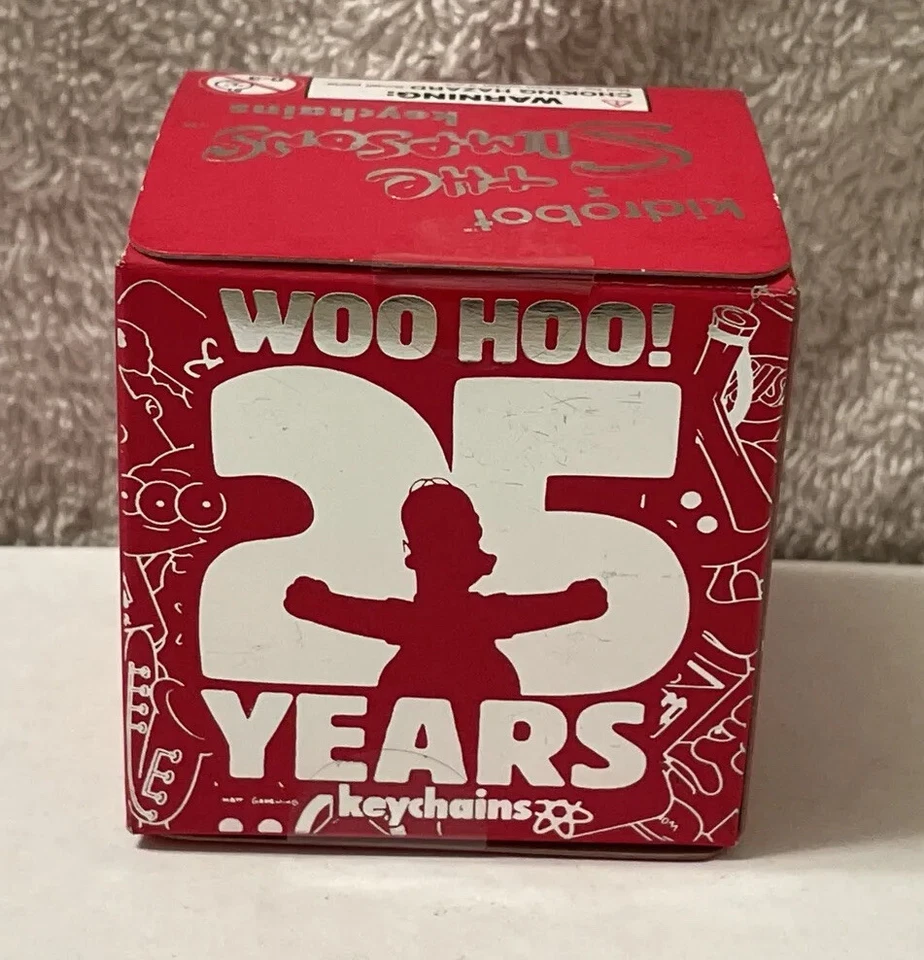 The Simpsons 25th Anniversary Keychains Blind-box