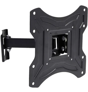 TV Wall Mount Single Arm Swivel Bracket  and Tilt Basics Essentials Range 23-50" - Picture 1 of 5