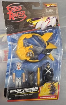 Hot Wheels Racer X & Speed Racer ROLLIN' THUNDER w Rocket Launcher! - Image 1 of 4