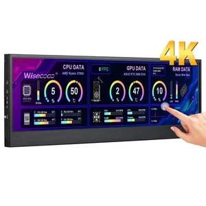 Monitor de pantalla táctil barra estirada 14"" 4K UHD IPS 3840x1100 para portátil... - Imagen 1 de 9