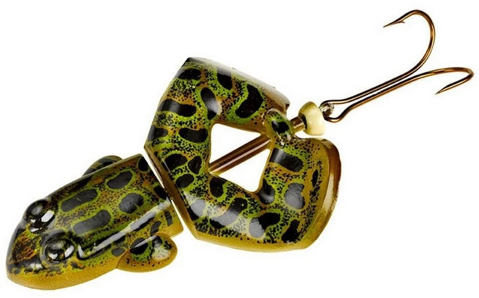 Rebel T460 Buzz'n Frog Topwater Bait 2 1/2" 1/2 Oz Green Bullfrog Floating