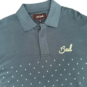 Bad Birdie NWT Bel Air Long Sleeve Polo In Reflecting Pond Golf Green Size S - Picture 1 of 11