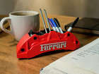 Ferrari Stiftehalter Bremssattel 3D Druck Schreibtisch Deko Auto Geschenk NEU
