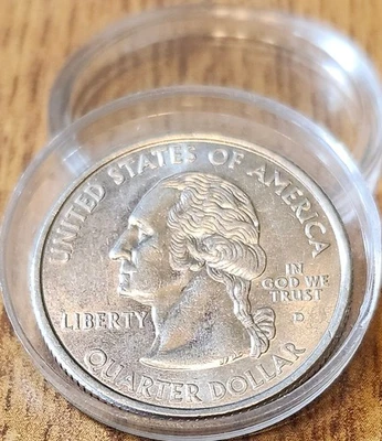2000D New Hampshire State Quarter Collectible Circulated Quarter from Bank Rolls - Image 1 of 4