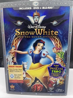 New Snow White and the Seven Dwarfs (Blu-ray/DVD, 2009, Diamond Edition)  - Image 1 of 3
