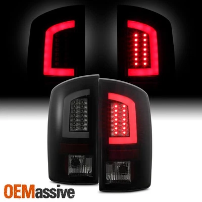 Se adapta a Dodge Ram 1500 2002-2006 03-06 2500 3500 barra LED luces traseras - negro ahumado Foto 1 de 4
