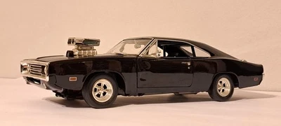 Dodge Charger 1970 escala 1:18 rápido y furioso coche modelo fundido a presión  Foto 1 de 4
