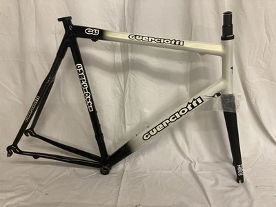 Guerciotti XL (61cm) Road Bike Frame In Black & White - Image 1 of 4