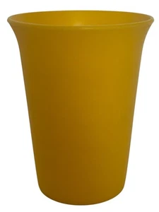 Tupperware Vintage Yellow Drinking Cup Style 6 ounces 109 Retro Plastic - Picture 1 of 5