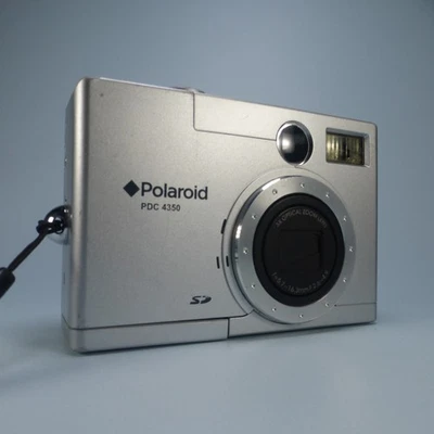 Polaroid Digital Camera PDC 4350 4.2MP Silver Tested - Image 1 of 4