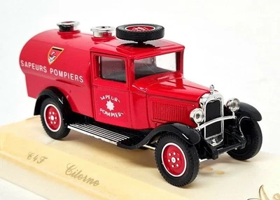 Solido 1/43 - Citroen Citerne Fire Tanker Pompiers Diecast Model Car / Truck - Image 1 of 4