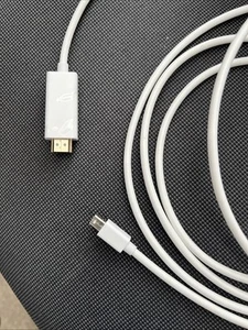 2m Mini DP Display Port to HDMI Thunder Bolt Cable Adapter For MacBook Air Pro - Picture 1 of 1