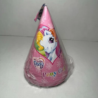 Sombreros de cumpleaños Hasbro My Little Pony 2003 nuevos como nuevos 8 unidades Foto 1 de 3