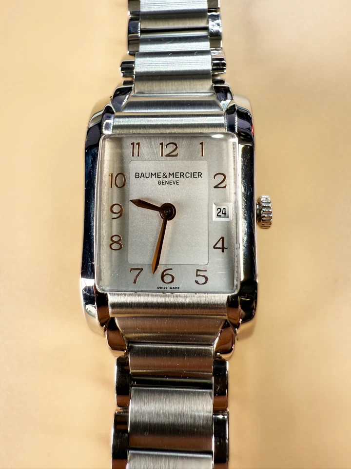 Baume and Mercier 'Hampton' relógio tanque feminino referência 65721 circa 2005 - Imagem 1 de 4