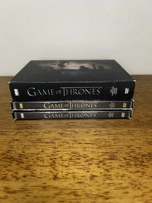 Game of Thrones Complete Collection DVD Seasons 1-3 (one Missing Slip Cover) - Image 1 of 4