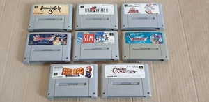 Super Famicom NTSC J SNES Super Mario RPG, Chrono Trigger, Final Fantasy VI Etc - Picture 1 of 12