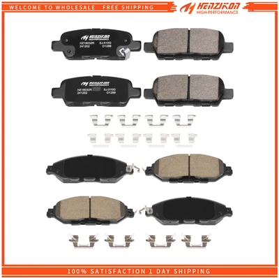 Керамические передние и задние тормозные колодки для Nissan Murano Pathfinder Infiniti JX35 QX60 - Изображение 1 из 4