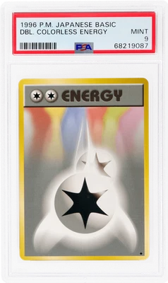1996 Pokemon Base Set Japanese Double Colorless Energy # PSA 9 - Image 1 of 2