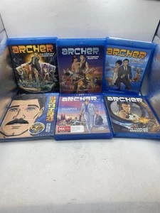 Archer Seasons One To Six - 1 2 3 4 5 6 Blu-ray Like New - Season 4 Sealed - RA - Picture 1 of 4