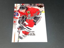 Duncan Keith Chicago Blackhawks Auto Signed 2007-2008 Upper Deck Card ~