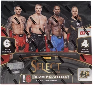 2023 PANINI SELECT UFC H2 HOBBY HYBRID BOX NEW FACTORY SEALED - Picture 1 of 2