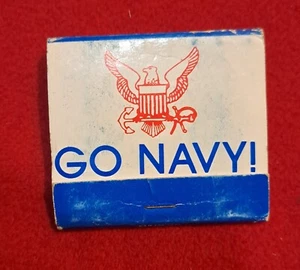Go Navy Streichholzschachtel 70er Jahre Vintage Be Someone Special - Bild 1 von 4