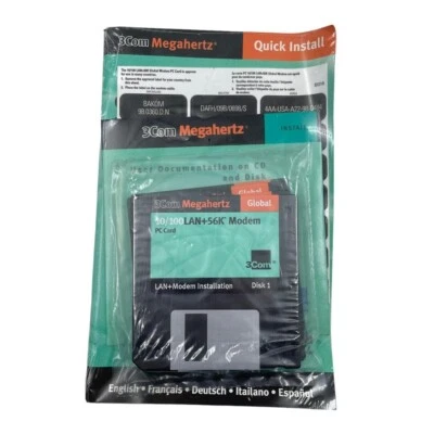 SF614S 3COM Megahertz 10/100 Lan+56k Modem Installation - Image 1 of 2