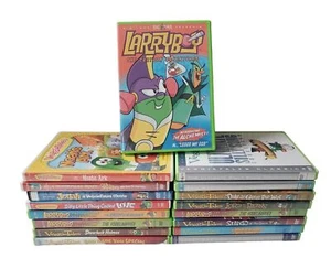 VeggieTales & Larry Boy DVD Collection Childrens Veggie Cartoon Christian READ - Foto 1 di 4