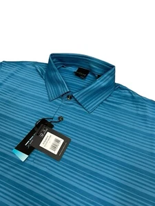 Dunning Golf Polo Herren Größe Medium Seehafen meliert blau neu mit Etikett neu mit Etikett - Bild 1 von 7