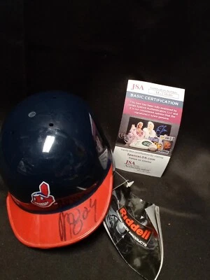 Manny Ramirez Autographed Mini Helmet – Indians Legend – JSA Certified -# - Image 1 of 4